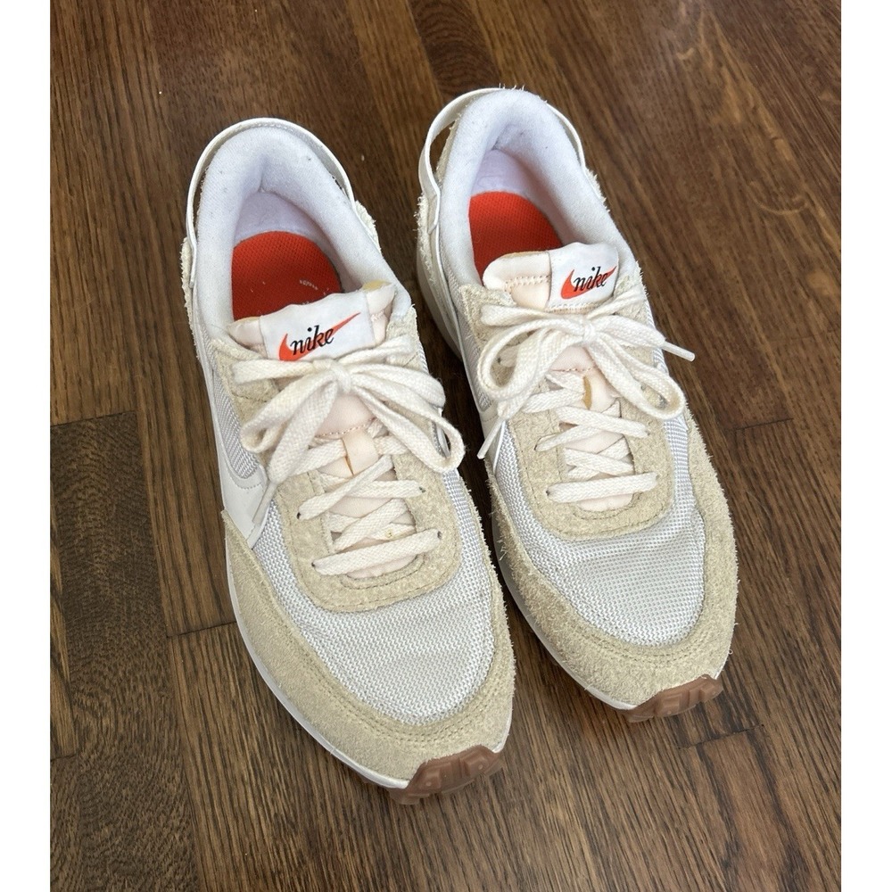 Women's Nike Waffle Debut Vintage  "Light Bone Sail" Low Top sneakers, Beige